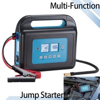Pompa Ban Truk Carstel 120Psi 400A Pengisi Daya Baterai Mobil 10000mah Power Bank Charger Portable Jump Starter Baterai Lithium
