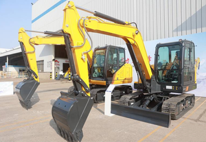 Excavadora de cadenas marca Crawler 9075f con potente motor de 36.8kw, miniexcavadora de 7.5 toneladas en stock - Product Image 2
