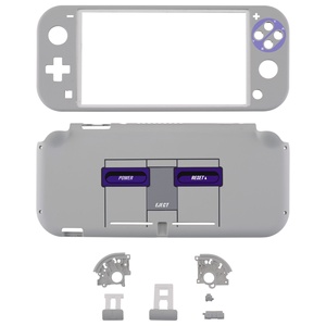 EXtremeRate DIY Joystick Game Accessories Console Faceplate Front Back Housing Switch Controller Shell for Nintendo Switch Lite - Product Image 1