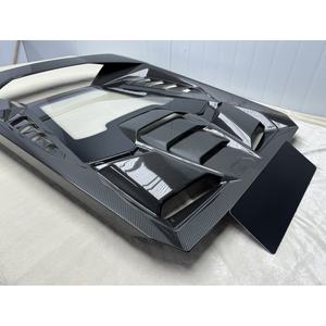 Capot de moteur de voiture de haute qualité adapté à la <span class=keywords><strong>Lamborghini</strong></span> <span class=keywords><strong>Huracan</strong></span> EVO LP580 LP610 TN, capot de moteur arrière - Product Image 1
