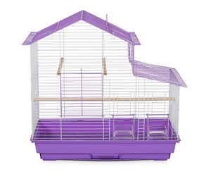 Jaula de Hierro de Lujo para Pájaros, Diseño Piel de Tigre y Peonía, con Caja de Cierre Deslizante Horizontal, para Uso Doméstico y en Villas, Cría de Aves - Product Image 2