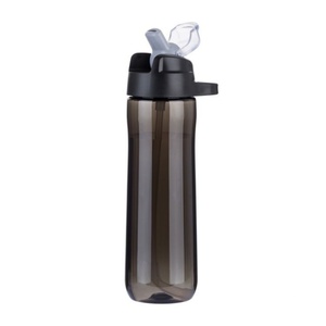 Botella de Agua Deportiva de Plástico Transparente Ecológica de 600 ml, Vaso de Viaje para Beber Directamente, para Gimnasio - Product Image 6
