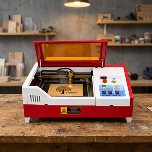 Infitek 3020 Dual Head CO2 <b>Laser</b> <b>Cutting</b> and Engraving <b>Machine</b> Compact Precision System for Craft Industry Applications - Product Image 1