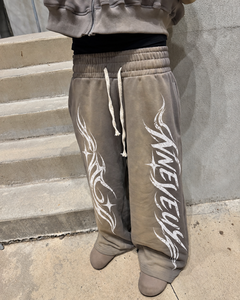 Completo <span class=keywords><strong>Tuta</strong></span> Vintage Personalizzato da Uomo con Felpa con Cappuccio e Zip e Pantaloni <span class=keywords><strong>Oversize</strong></span> in French Terry Pesante da 450 GSM Vestibilità Boxy con Effetto Sbiadito dal Sole - Product Image 3