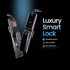 Outdoor IP68 Waterproof Biometric Face Recognition Fingerprint Wifi Card <b>Digital</b> Lock <b>Video</b> Intercom Alexa Smart Door Lock - Product Image 5