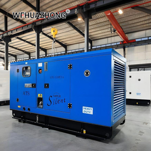 เครื่องกำเนิดไฟฟ้าดีเซลสามเฟสแบบเงียบพิเศษ 120kW 150kW เครื่องยนต์ Ricardo พร้อมหลังคาเก็บเสียง ATS ระบบสำรองไฟฟ้า - Product Image 3