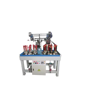 Various Spindles Braiding Machine Making For Shoelaces Ropes Belts