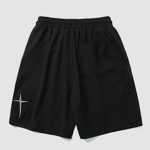 Shorts de sport décontractés amples avec logo personnalisé pour hommes et femmes – Mode estivale basique grandes tailles - Product Image 4