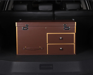 Boîte de rangement pour <span class=keywords><strong>coffre</strong></span> de voiture avec serrure à <span class=keywords><strong>code</strong></span> personnalisée, boîte de rangement pour tiroir de voiture, boîte de finition intérieure - Product Image 4