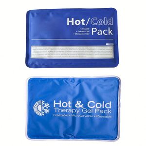 Paquete de Gel Corporal Ajustable y Reutilizable para Terapia de Frío y Calor, Ideal para Recuperación de Lesiones, Incluye Dos Paquetes - Product Image 1