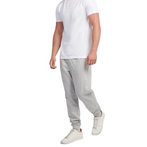 Pantalons de jogging légers et élastiques pour hommes, taille mi-haute, avec cordon de serrage, 100 % coton, grande taille, vente chaude, directement de l'usine OEM - Product Image 3