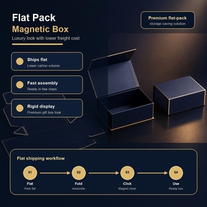 Caja Magnética Rígida para Kit de Regalo Promocional Premium con Detalle de Listón y Presentación de Temporada - Product Image 6
