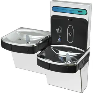 IUISON SUS 304 Station de remplissage de bouteille de réfrigérant murale capteur refroidisseur d'eau <span class=keywords><strong>fontaine</strong></span> d'eau potable distributeur d'eau - Product Image 3
