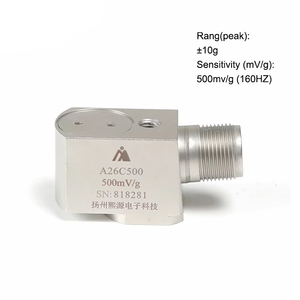 Capteur de vibration piézoélectrique isolé IEPE à usage industriel, plage de mesure 10g A26C500 - Product Image 2