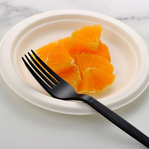 Juego de <span class=keywords><strong>cubiertos</strong></span> <span class=keywords><strong>desechables</strong></span> <span class=keywords><strong>Cubiertos</strong></span> de plástico negro <span class=keywords><strong>desechables</strong></span> de alta resistencia PS Tenedor Cuchillo y cuchara <span class=keywords><strong>Cubiertos</strong></span> - Product Image 6