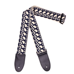Sangles de guitare personnalisées, ceinture de remplacement, <span class=keywords><strong>corde</strong></span> amovible, sangle en cuir résistante, pièces de sangle pour guitare, sangles de guitare - Product Image 6