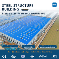 Usine de fabrication de bâtiments préfabriqués en acier à grande portée (500-8000 m²) avec poutres en acier Q355B pour ateliers et usines