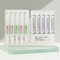 Aiguilles d'acupuncture à manche en plastique pour usage unique, pour la thérapie d'acupuncture