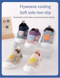 Zapatos y Calcetines <span class=keywords><strong>para</strong></span> Bebés, Ligeros, Transpirables, de Malla, Casuales, Cómodos, Antideslizantes, <span class=keywords><strong>para</strong></span> Primeros Pasos - Product Image 3