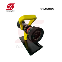 YongxingFire 150/300/475LPM Lance d'incendie flexible en aluminium à poignée pistolet réglable, Lance turbo, Tube de mousse à faible expansion