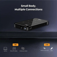 Mini-projecteur DLP de poche P09 en promotion, 100 ANSI Lumens, batterie intégrée 5000 mAh, Android 9, mise au point manuelle, 8 Go, vidéo 3D 4K, home cinéma