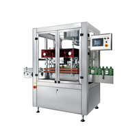 Machine de remplissage et de bouchage automatique haute performance pour bouteilles en PET et en verre, idéale pour l'emballage d'eau, de jus et de pâtes