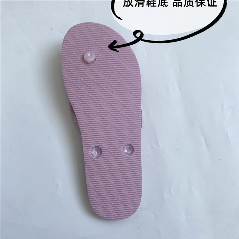 OEM PE PVC Printed Flip-flops Women Summer Beach Shoes Fashion Outdoor Filp Flops