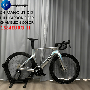 Bicicleta de Carretera KOZO2 de Fibra de Carbono Completa | Frenos de Disco/Ejes Pasantes | Compatible con Grupo <span class=keywords><strong>SHIMANO</strong></span> UT DI2 | T800 - Product Image 1