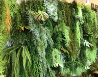 Plantes suspendues artificielles en plastique pas chères, fausse verdure, feuillage, plantes murales, fausse guirlande de vigne en rotin pour décoration de mariage