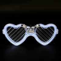 Lunettes LED Lumineuses Créatives de Noël, Style Obturateur, pour Fêtes et Soirées Néon, Cadeaux de Fête