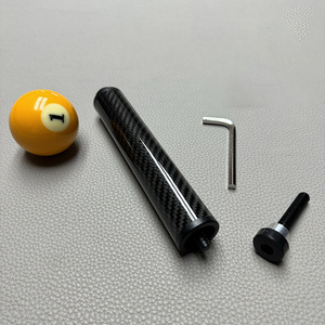 Extensor de taco de billar de fibra de carbono, extensor trasero de taco compatible con Predator, Mezz, Musashi, Universal, Cuetec - Product Image 4