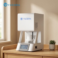 Horno de Sinterización Dental YRC-F10+ 1560C, Sinterización Rápida en 90min, 24 Programas, Pantalla Táctil de 7 Pulgadas