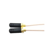 Antenne extérieure étanche en caoutchouc de petite taille, connecteur UFL WIFI 2,4 GHz, matériau ABS, câble RG178, verticale