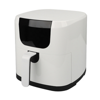 Friteuse à air électrique Vasion, contrôle numérique, protection contre la surchauffe, surface antiadhésive, forme carrée, plastique, utilisation domestique et extérieure, 5L