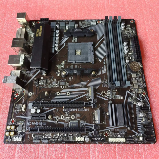 GA B550M DS3H Micro-ATX B550 DDR4 4266(OC)MHz M.2 128G PCI-E 4.0 Double Channel Socket AM4 Motherboard