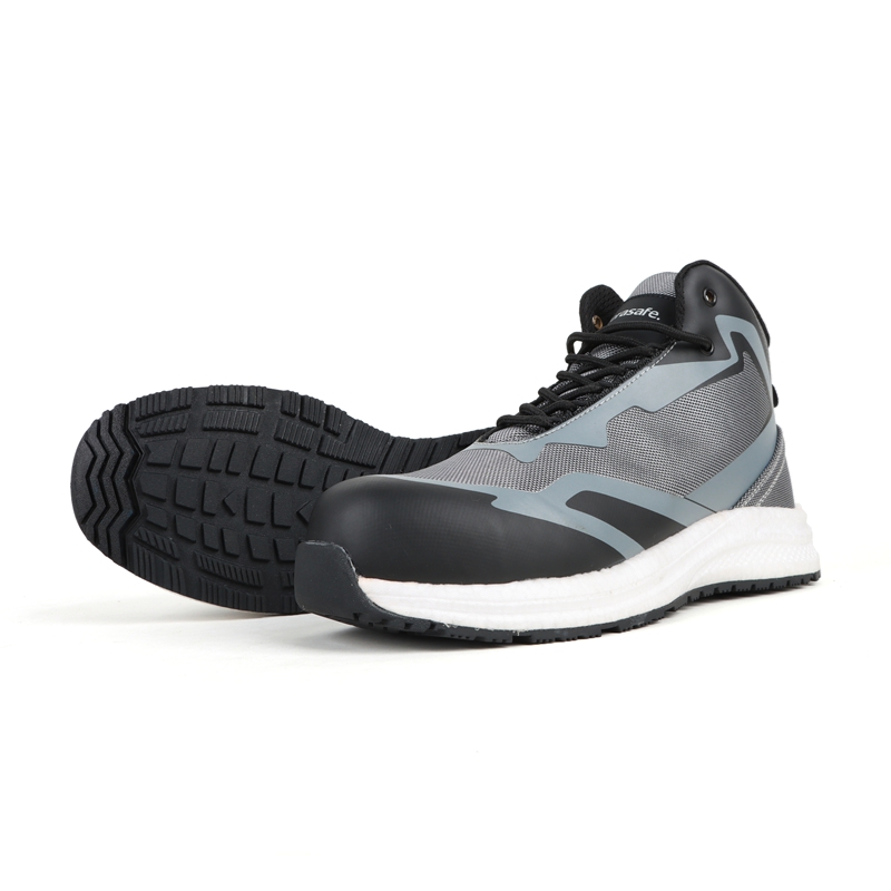 Hot Sale Industrial Style Outdoor Work Safety Shoes Anti Puncture Height Increase Safety Shoes