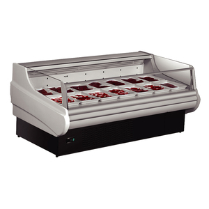 Kimay Chất Lượng Cao Mở Phong Cách Thương Mại Tủ Đông Duy Nhất Nhiệt Độ Siêu Thị Hiển Thị Thiết Bị Làm Lạnh - Product Image 4