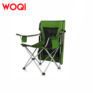 Chaise de plage légère Woqi avec auvent, pliable et compacte, pour le camping en plein air, en polyester, avec pieds coniques - Product Image 2