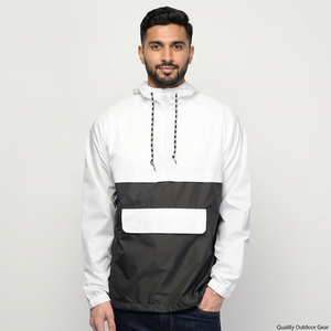 High Quality Custom logo Plus Size Blank Windbreaker <b>Mens</b> Anorak <b>Jacket</b> for <b>Men</b> - Product Image 1