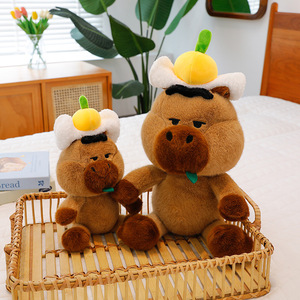Hot Sale Cute Capybara Soft Anime Plush Toy with PP Cotton Filling Creative Cute Doll <b>Claw</b> <b>Machines</b> Plush Dolls Toys Wholesale - Product Image 4