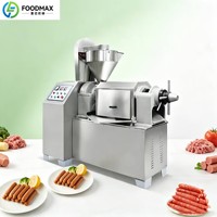 Machine à saucisses verticale peu encombrante pour la fabrication artisanale de saucisses en petites quantités