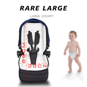 Có thể gập lại trẻ em pushchair du lịch giỏ hàng vận chuyển xe đẩy xe đẩy em bé - Product Image 4