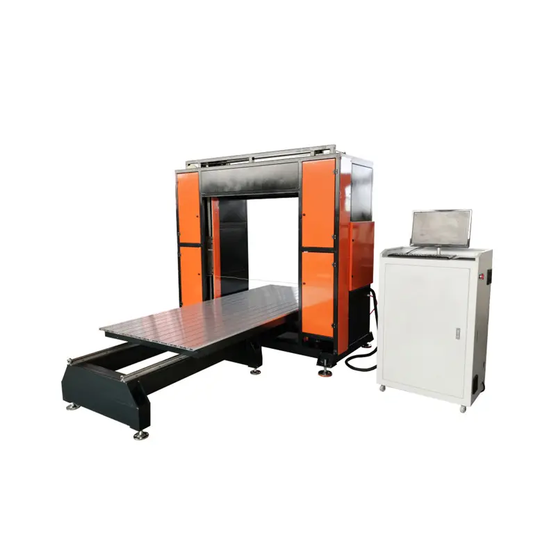 Automatic Vertical Sponge EVA hot wire foam cutting making machine Manufacturer sales