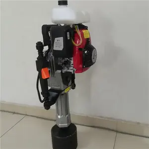 पेट्रोल संचालित गैसोलीन पिलिंग मशीन बाड़ पोस्ट ढेर ड्राइवर