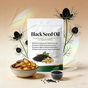 Cápsulas de Aceite de Semilla Negra, 120 Cápsulas, Nigella Sativa Orgánica para la Inmunidad, Antioxidante, Digestivo - Product Image 3