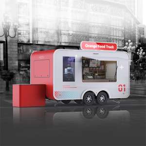 การลากจูงฟองชาและเครปเทรลเลอร์-นำเมนูบอร์ด + ที่นั่งกลางแจ้งสำหรับการดำเนินงานในตลาดกลางคืน - Product Image 5