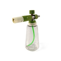 Canon à mousse transparent PROWORKZ avec noyau en acier inoxydable et bille de gravité, lance à mousse réglable de 1 L avec fixation rapide