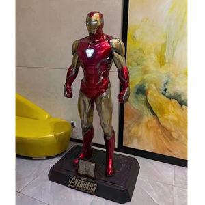 Scultura di <span class=keywords><strong>Iron</strong></span> <span class=keywords><strong>Man</strong></span> MK50 a grandezza naturale <span class=keywords><strong>1</strong></span>:<span class=keywords><strong>1</strong></span> con luci LED, statua in vetroresina di <span class=keywords><strong>Iron</strong></span> <span class=keywords><strong>Man</strong></span> a grandezza naturale, personaggio cinematografico Marvel. - Product Image 6