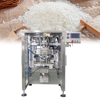 Machine verticale de conditionnement, remplissage et scellage automatique ZL-180P pour aliments, avec peseuse multi-têtes de précision rapide pour 20-100 sacs/min, idéale pour le riz et les produits granulaires.