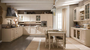 Juego de armario de cocina moderno YK Diseño de madera elegante con estética rústica funcional para una cocina elegante - Product Image 3